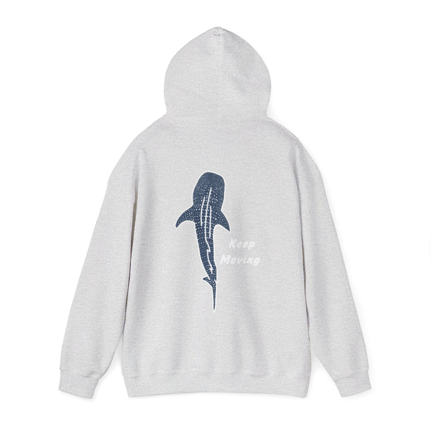 Whale Shark Keep Moving Hoodie